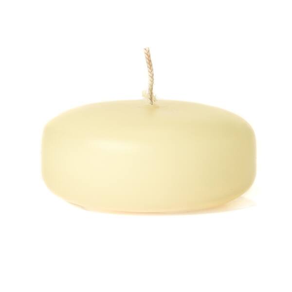 3" Floating Candle Ivory - Bulk and Wholesale